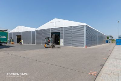 Leichtbauhallen und Lagerzelte von Eschenbach
