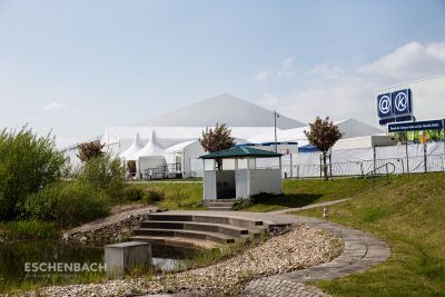 Event tents and pagodas at a corporate event