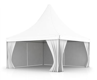 Party tents, event tents, event halls, pavilions, pagodas, big tents and two-storey tents, tent systems and a lot of accessories – everything available in our shop